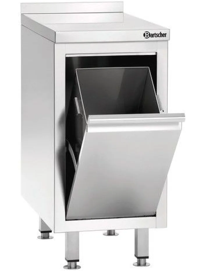 Range-poubelle Inox Professionnelle - Profondeur 700 mm - Bartscher