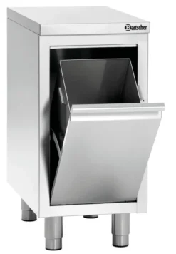 Range-poubelle Inox Professionnelle - Profondeur 700 mm - Bartscher