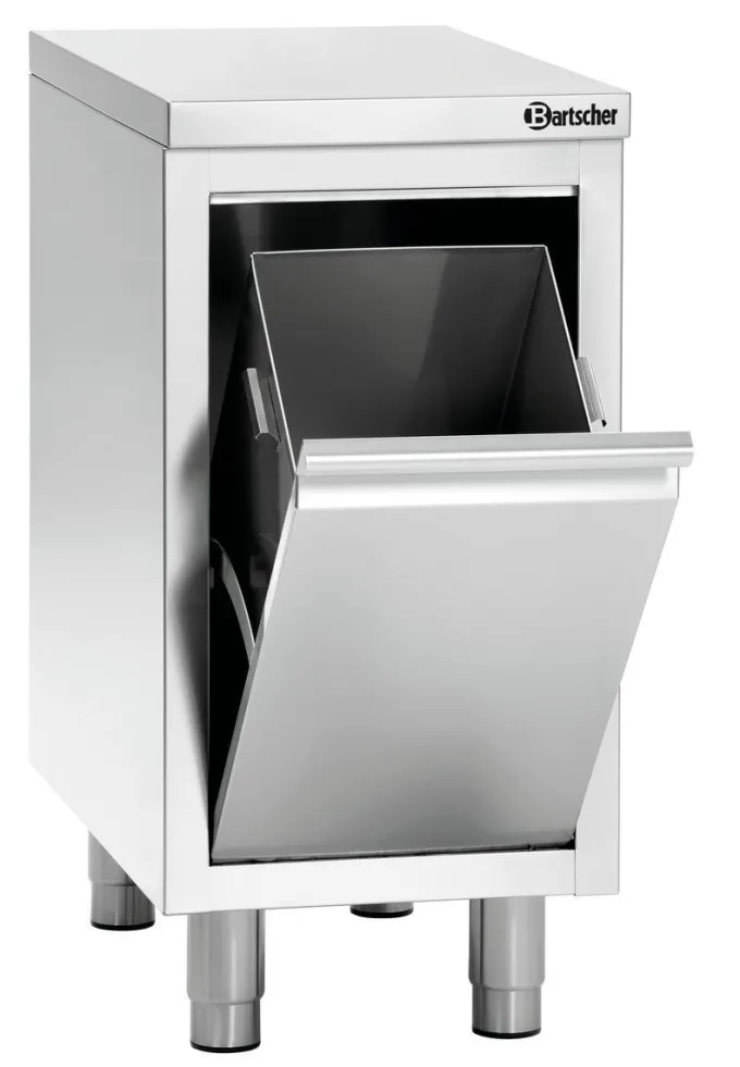 Range-poubelle Inox Professionnelle - Profondeur 700 mm - Bartscher
