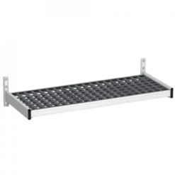 Rayonnage Alimentaire Structure Duralinox 4 Niveaux - L 2007 x P 360 x H 1800 mm