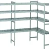Rayonnage en L pour Chambre Froide 4 Niveaux - Nosem
