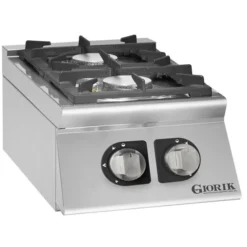 Réchaud Feux Vifs Gaz, 2 Feux - Giorik - ECG720T