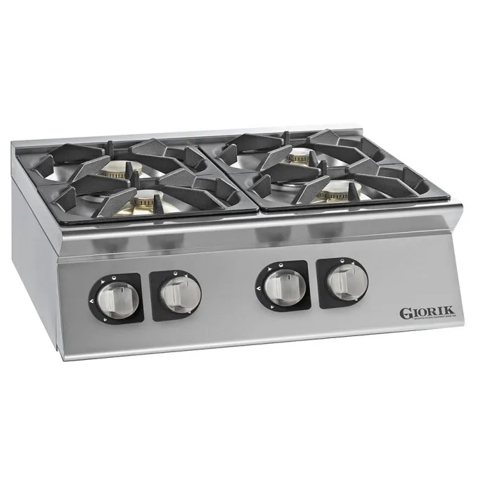 Réchaud Feux Vifs Gaz, 4 Feux - Giorik - CG940T
