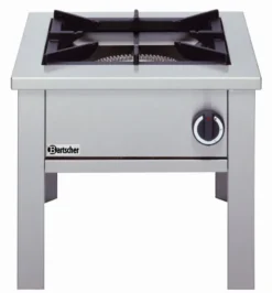 Réchaud à gaz Professionnel 12,5kw sur pieds - 1 feu - Bartscher