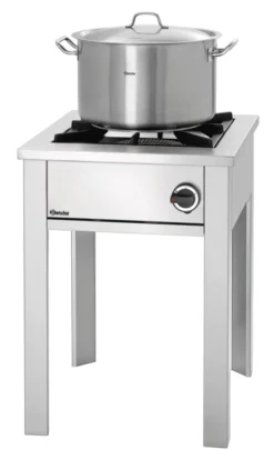 Réchaud à gaz Professionnel sur Pieds - Format XL - 1 feu - Bartscher