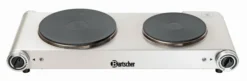 Réchaud Électrique Professionnel - 2 Plaques - 2,5 kW - Bartscher