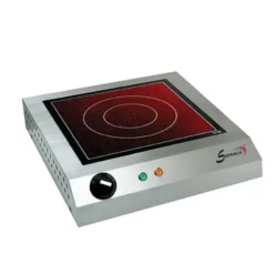 Réchaud vitrocéramique avec détecteur de présence - 1 feu - 300 x 300 mm - Sofraca