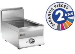 Réchaud Vitrocéramique 2 Zones - Gamme 650 - Baron