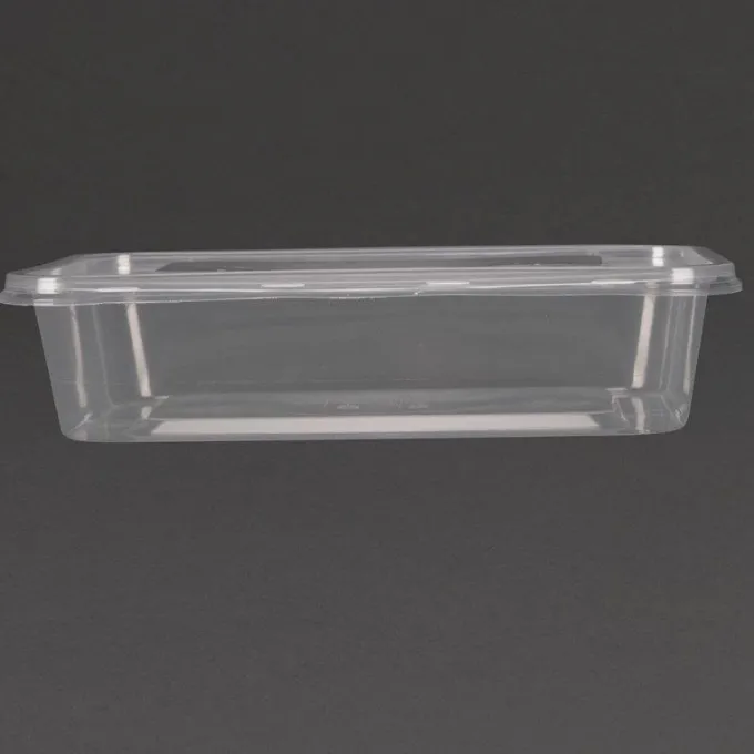 Récipient en Plastique pour Micro-Ondes - 650 ml - Lot de 250