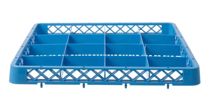 Rehausseur pour casier de lavage 16 compartiments 500x500x(H)45 mm - Hendi