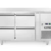 Réfrigérateur comptoir avec 4 tiroirs Profi Line 280L Arktic 230V/250W - Hendi