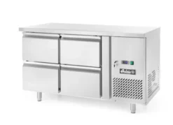 Réfrigérateur comptoir avec 4 tiroirs Profi Line 280L Arktic 230V/250W - Hendi