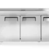 Réfrigérateur comptoir avec trois portes Kitchen Line Arktic - Hendi