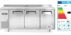 Réfrigérateur comptoir avec trois portes Kitchen Line Arktic - Hendi