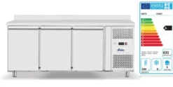 Réfrigérateur comptoir avec trois portes Profi Line 420L Arktic GN 1/1 - Hendi