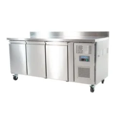 Réfrigérateur Comptoir Série U 3 portes avec Dosseret 417 Litres - Polar