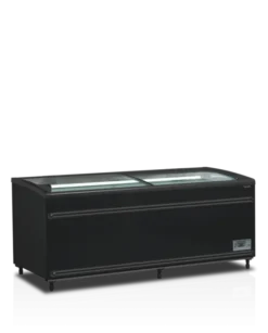 Réfrigérateur congélateur de supermarché noir SFI185B-CF VS - Tefcold