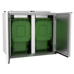 Réfrigérateur à Déchets 2x240L - Combisteel