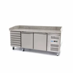 Réfrigérateur à Pizza - 202 cm - 2 Portes - 7 Tiroirs - Maxima