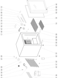 Réfrigérateur Table Top BC30 - TEFCOLD