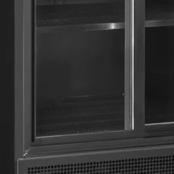 Réfrigérateur Vitré FSC891S Noir - TEFCOLD