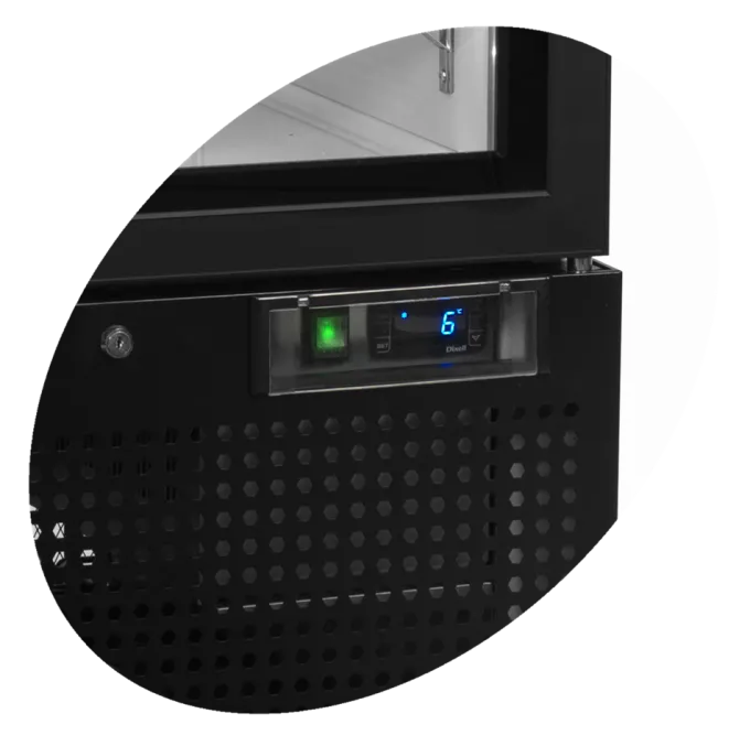 Réfrigérateur Vitré NC5000G - 2 Portes - Tefcold