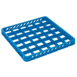 Réhausse Casier de Lavage 500 x 500 x 45mm - 36 Compartiments - Bleu - Matériel CHR Pro