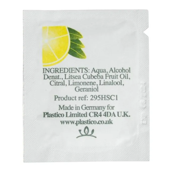 Rince-Doigts Citron - Boite de 1000 - Plastico