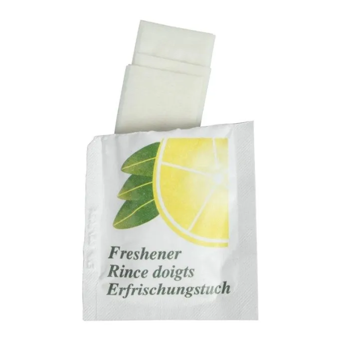 Rince-Doigts Citron - Boite de 1000 - Plastico