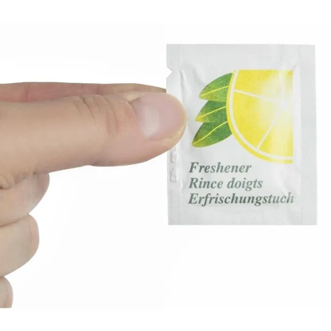 Rince-Doigts Citron - Boite de 1000 - Plastico