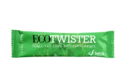 Rince-doigts Ecotwister en fibres végétales aloe vera - 1000 unités - Betik