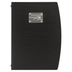 Rio Carte Menu A4, 1 double insert inclus (4 vues) avec signe fourchette et couteau - Securit