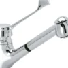 Robinet Industriel Mélangeur Eau Froide et Chaude et Bec Amovible - Distform