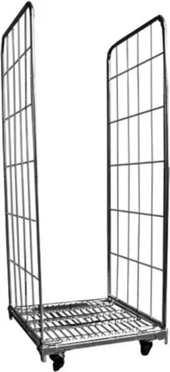 Roll Container avec Socle Métallique - L2G