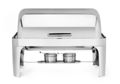 Rolltop-Chafing dish GN 1/1 9L 660x490x(H)460 mm - Hendi