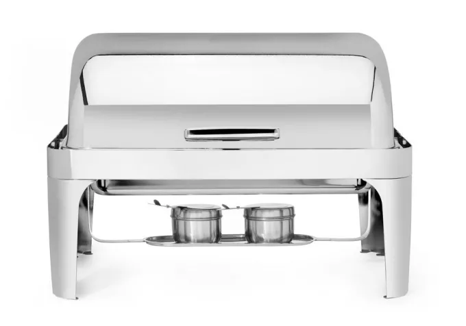 Rolltop-Chafing dish GN 1/1 9L 660x490x(H)460 mm - Hendi