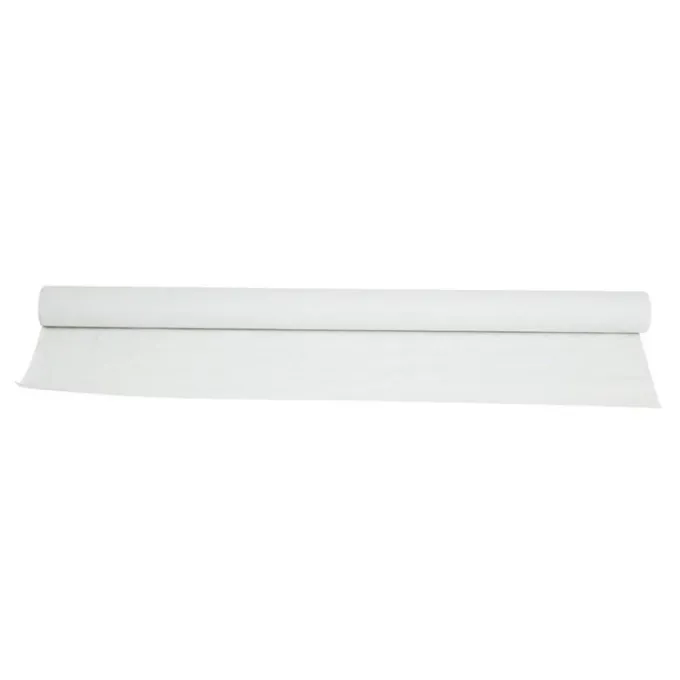 Rouleau de Nappe en Papier Damas Blanc - 50 m x 1,2 m