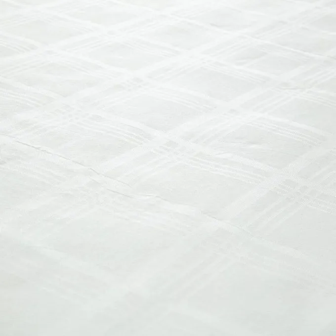 Rouleau de Nappe en Papier Damas Blanc - 50 m x 1,2 m