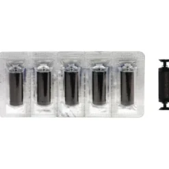 Rouleaux encreurs de rechange pour étiqueteuse GH001 - Lot de 5
