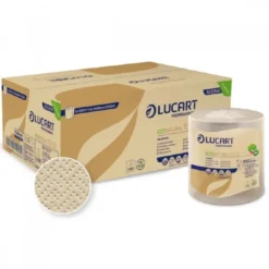 Rouleaux papier toilette econaturel 155m - Lot de 3 Colis de 6 - Lucart Novatissue Sas