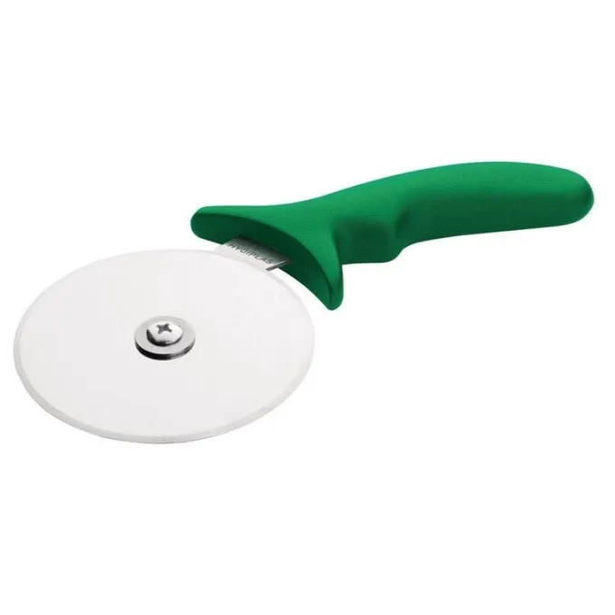 Roulette Pizza Professionnelle Verte 102 mm - Hygiplas