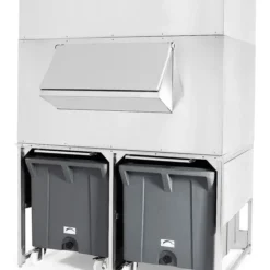 Réserve-Bac à Glaçons Inox 1000kg avec chariots de manutention - BREMA - DRB1200/G510