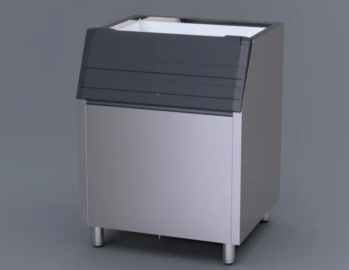 Réserve-Bac à Glaçons Inox 200kg - BREMA - BIN200-C150/1