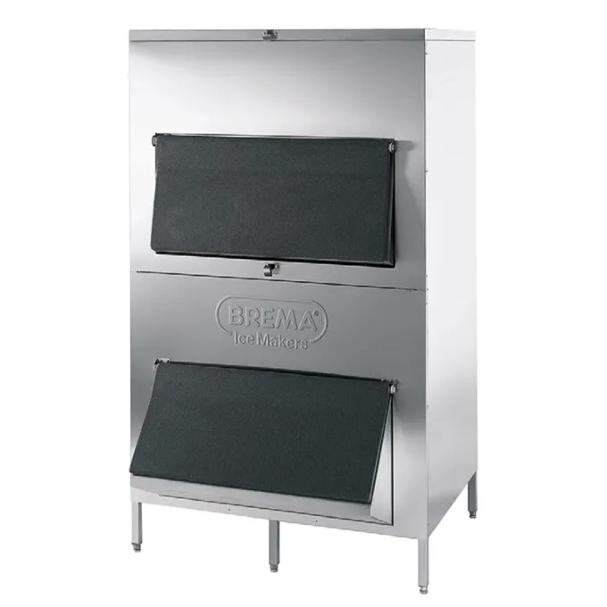 Réserve-Bac à Glaçons Inox 550kg - BREMA - BIN550 S8/1