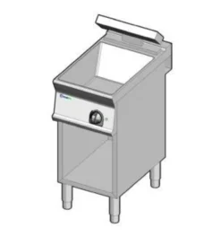 Réserve à frites électrique sur placard ouvert - gamme 700 - module 400