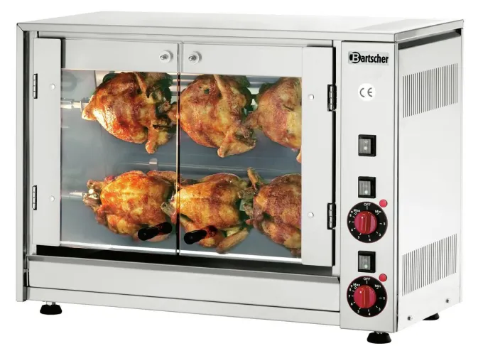 Rôtissoire Professionnelle Électrique - 6 Poulets - Bartscher