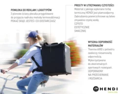 Sac à Dos Isotherme de Transport Alimentaire 75,2L - Hendi