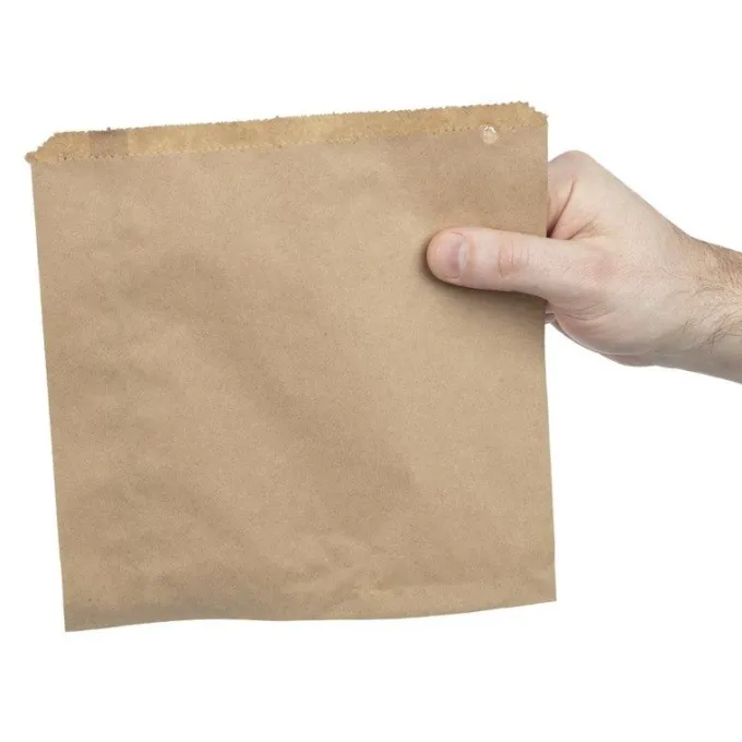 Sachet Sandwich Kraft Compostable Lot de 1000 - Vegware