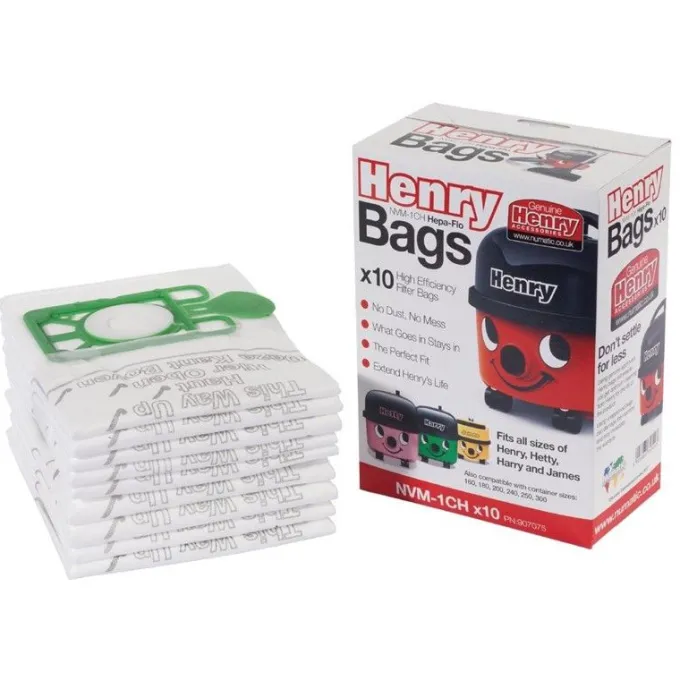 Sacs Aspirateur Henry Lot de 10 - Numatic