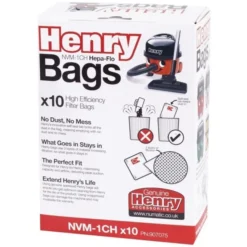 Sacs Aspirateur Henry Lot de 10 - Numatic